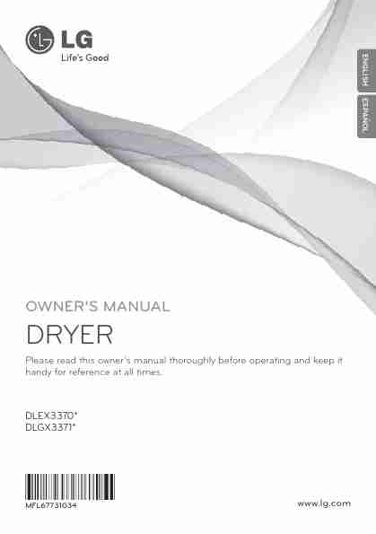 LG Electronics Clothes Dryer DLEX3370R-page_pdf